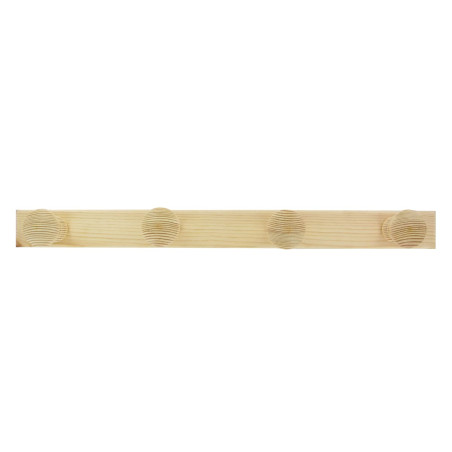 Patère classic pin brut 4T