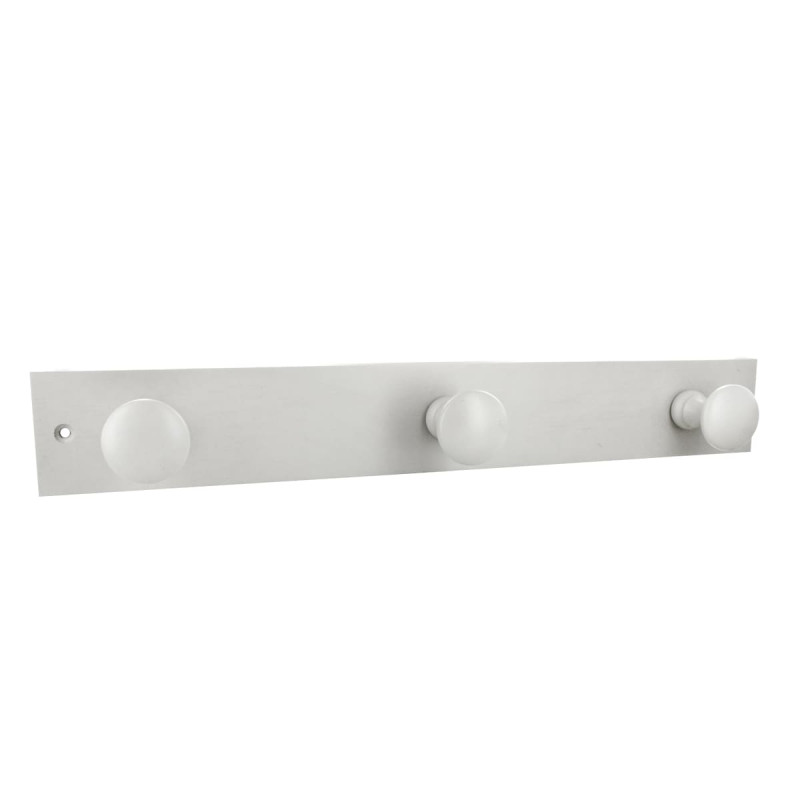 Patère classic hêtre blanc 3T
