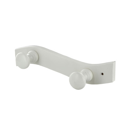 Patère ondule hêtre blanc 2T