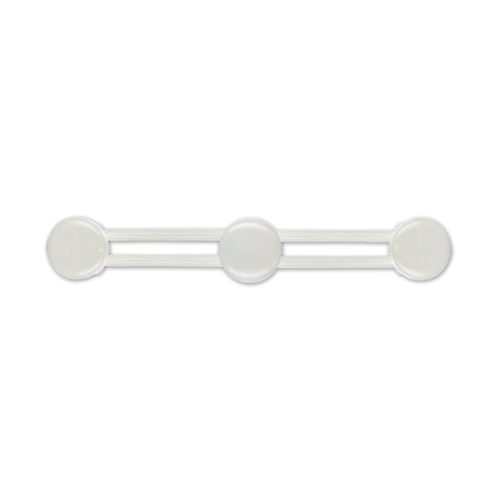 Patère fix blanc 3T