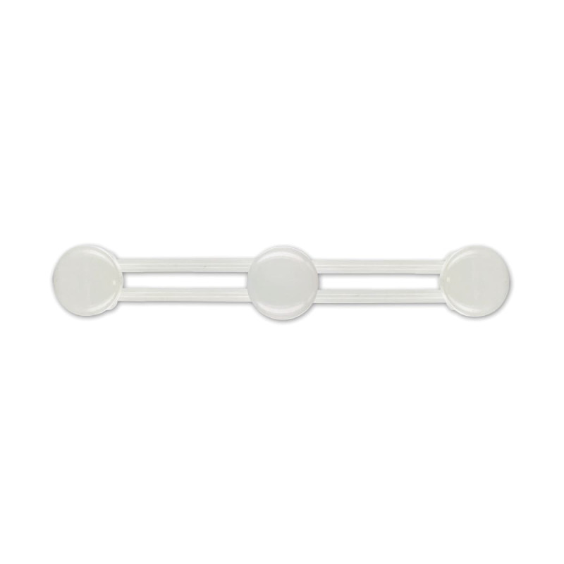 Patère fix blanc 3T