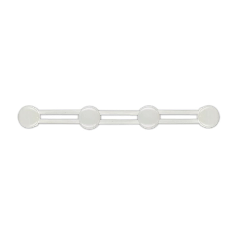 Patère fix blanc 4T