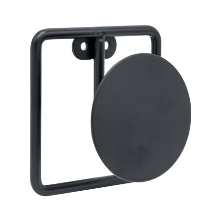 Patère DOT noir 1 tête