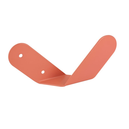 Patère bend corail