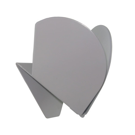 Patère papillon 2 en 1 gris