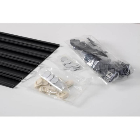 Kit complet de pose parquet au mur 6m2