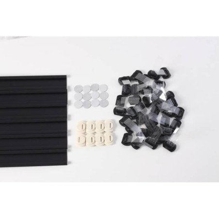 Kit complet de pose parquet au mur 6m2