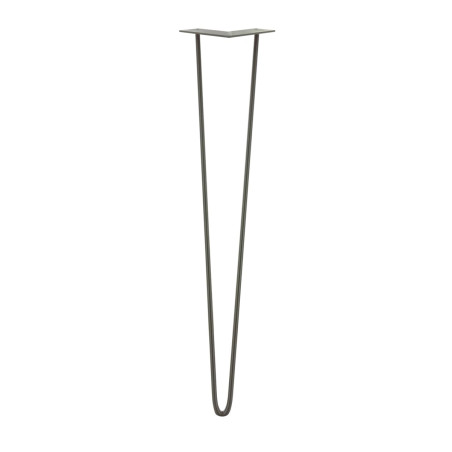 Pied filaire incliné acier 71 cm