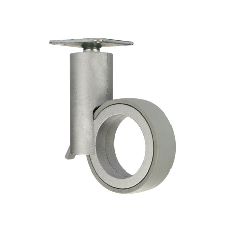 roulette rotola gris alu