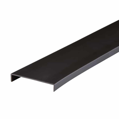 Lot de 2 - Nez de cloison gris 260 cm x 54 mm
