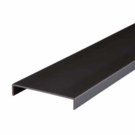 Lot de 2 - Nez de cloison gris 260 cm x 78 mm
