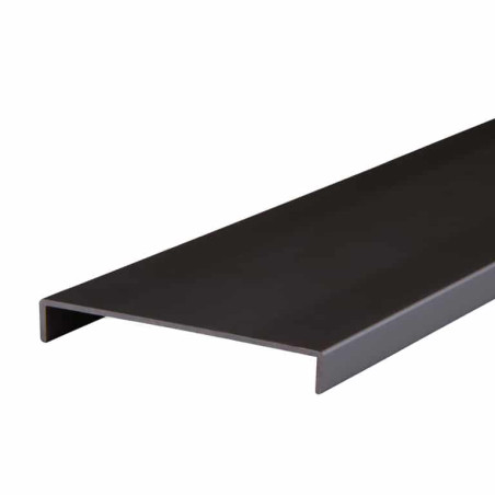 Lot de 2 - Nez de cloison gris 260 cm x 104 mm