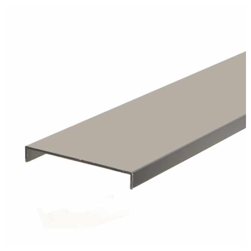 Lot de 2 - Nez de cloison blanc 260 cm x 74 mm