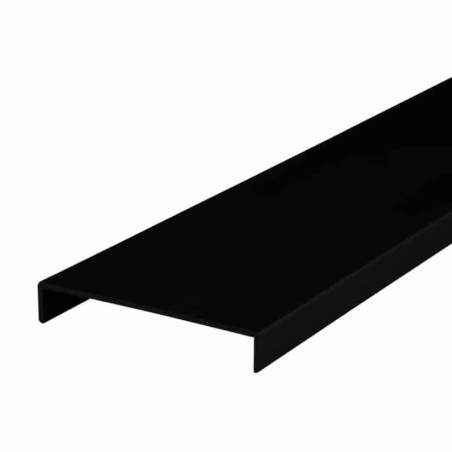 Lot de 2 - Nez de cloison noir 260 cm x 78 mm
