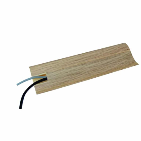 Plinthe cache-fils chêne en naturel 6 x 250 cm