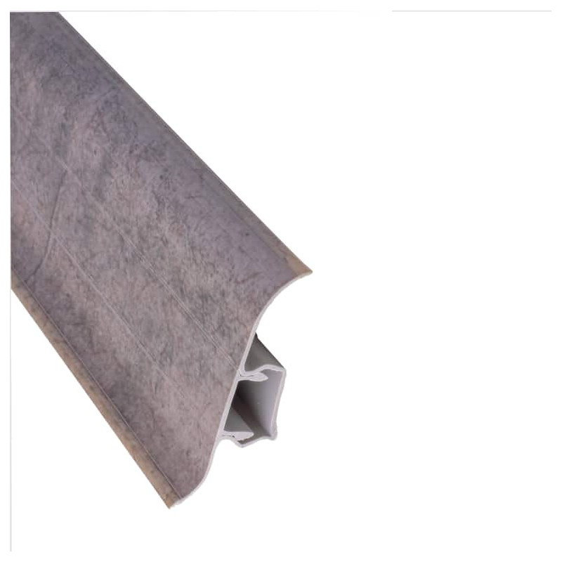 Lot de 5 - Plinthe cache-fils stone 1 en 6 x 250 cm