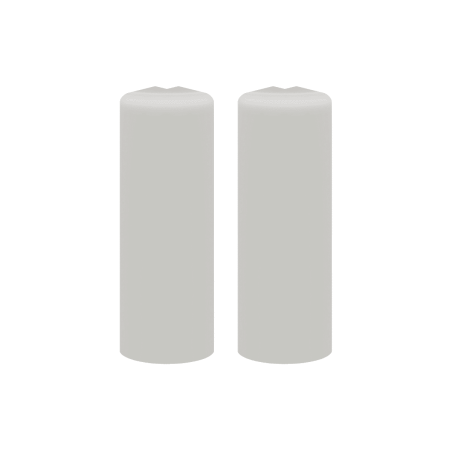 Angle sortant plinthe droite blanche 12 cm