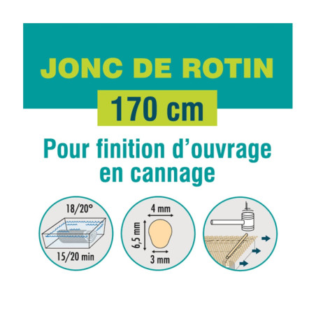 Jonc de rotin 170cm