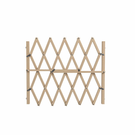 Barrière animaux amovible sans perçage Press'Fix hauteur 83cm et largeur 65 à 104cm