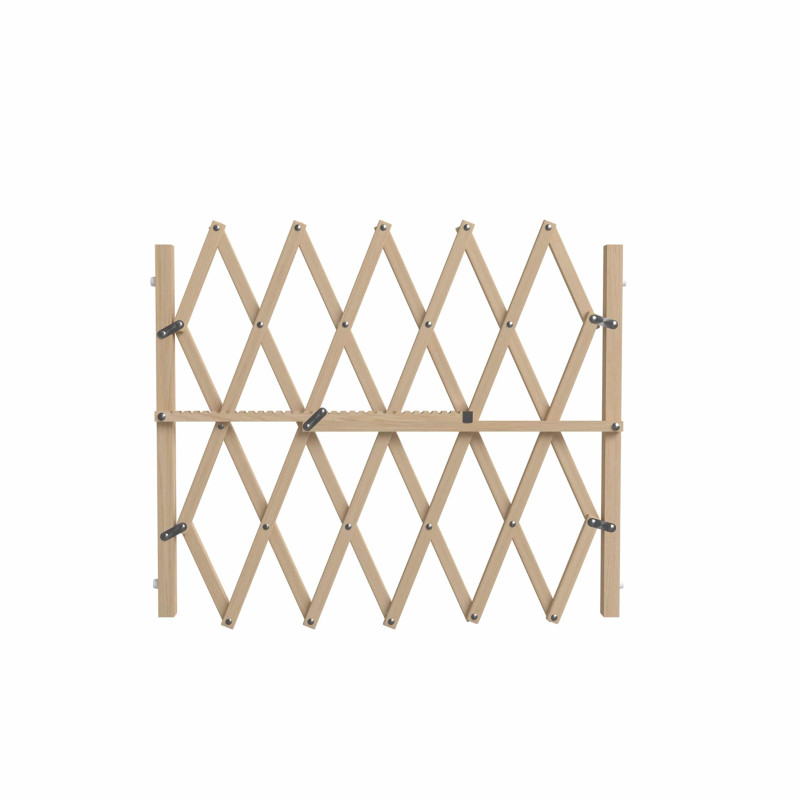 Barrière animaux amovible sans perçage Press'Fix hauteur 83cm et largeur 65 à 104cm