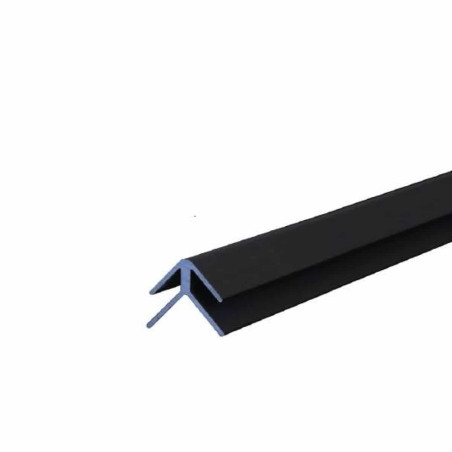 Lot de 12 profils d’angle noir