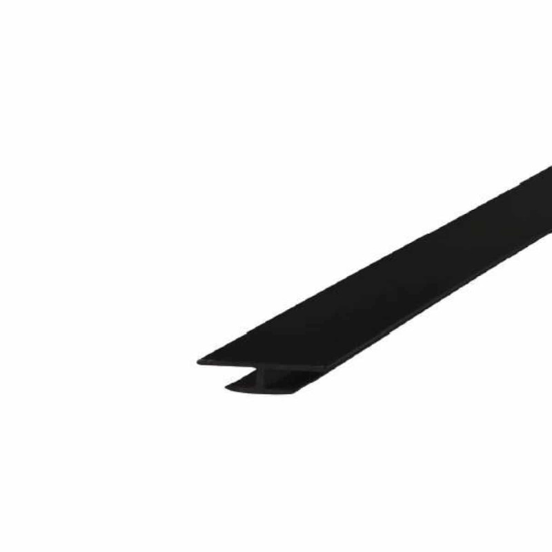 Lot de 12 profils de jonction noir