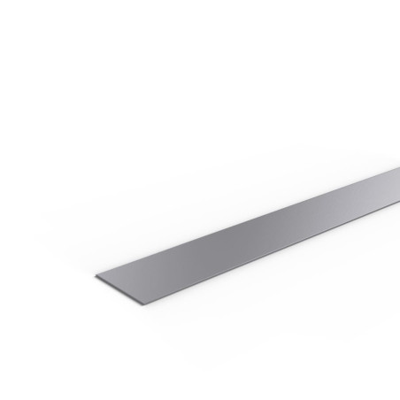 Profil plat adhésif gris 260cm