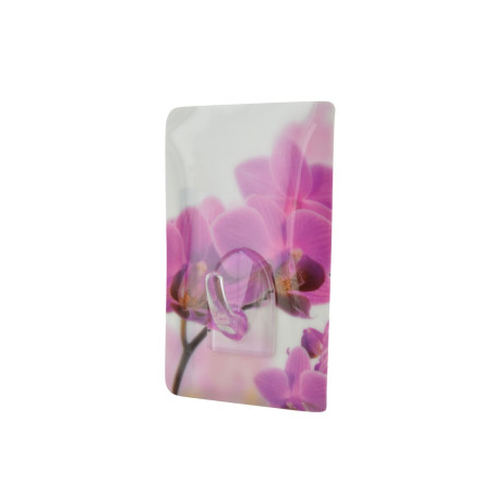 Crochet silicone fleur orchidée