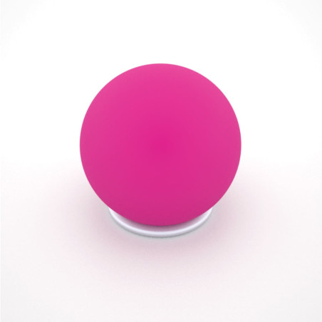 Butée à visser boule rose