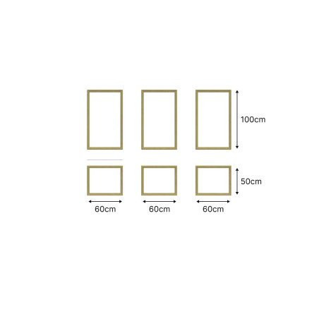 Kit moulure décor 12 - 220 à 300cm - Moulure murale bois 100%FSC pour habillage mur complet