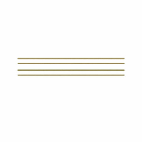 Kit moulure décor 13 - 100 à 400cm - Moulure murale bois 100%FSC pour soubassement