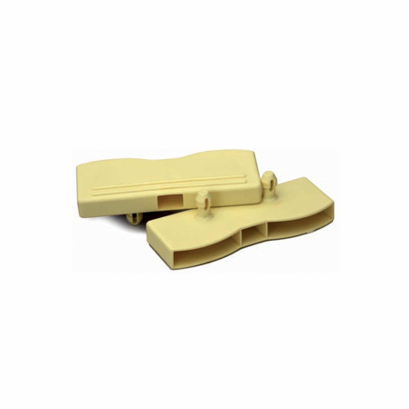 Embout de latte de sommier à double clipser 38mm - Lot de 10