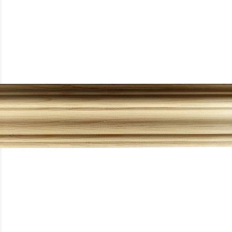 Moulure droite large 70mm x 100cm en lot de 4