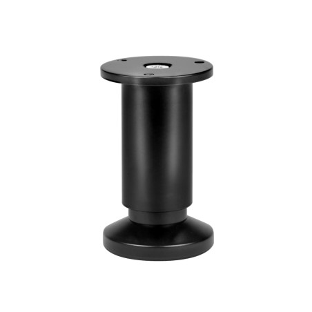 Pied réglable en hauteur 10/12cm aluminium noir