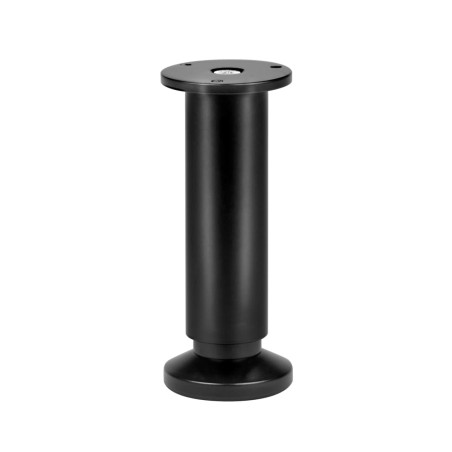 Pied réglable en hauteur 15/17cm aluminium noir
