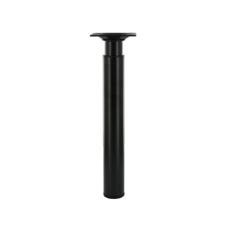 Pied réglable en hauteur 21/35cm métal noir