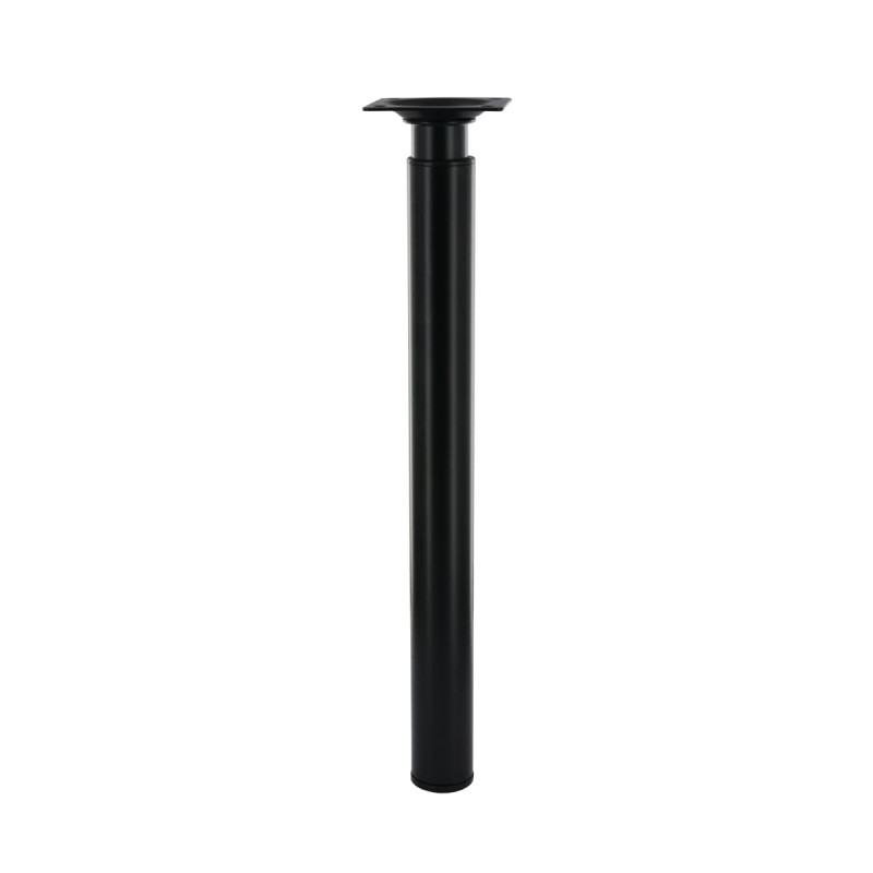 Pied réglable en hauteur 30/50cm métal noir Pied réglable en hauteur 30/50cm métal noir