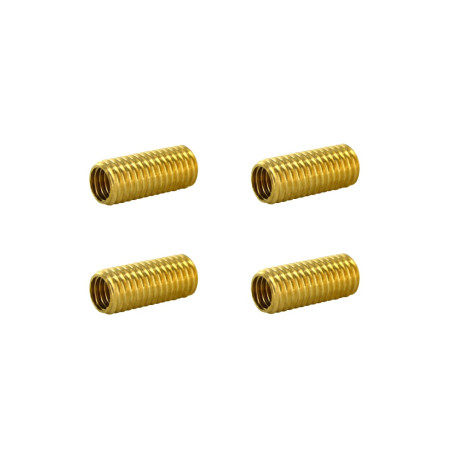 Lot de 4 Adaptateurs pour pied de lit ou sommier Ø8/10mm