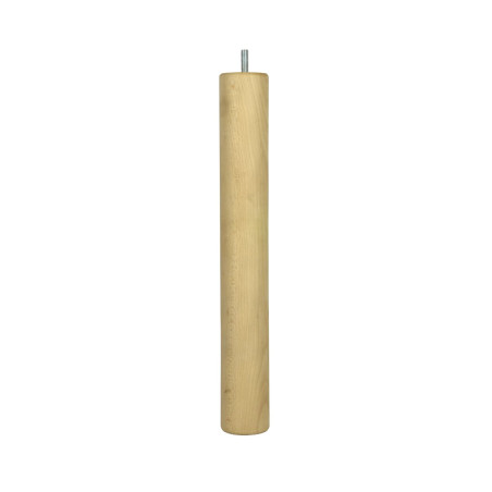 Pied cylindrique Hêtre brut H.36cm