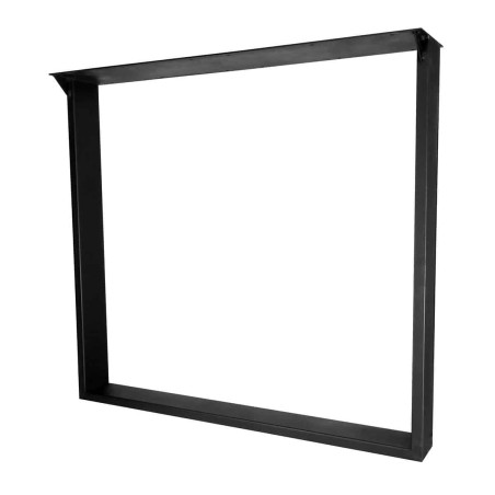 Pied cadre acier noir H.70cm L.77cm