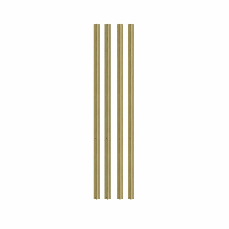 Moulure droite large 70mm x 150cm en lot de 4 Moulure droite large 70mm x 150cm en lot de 4