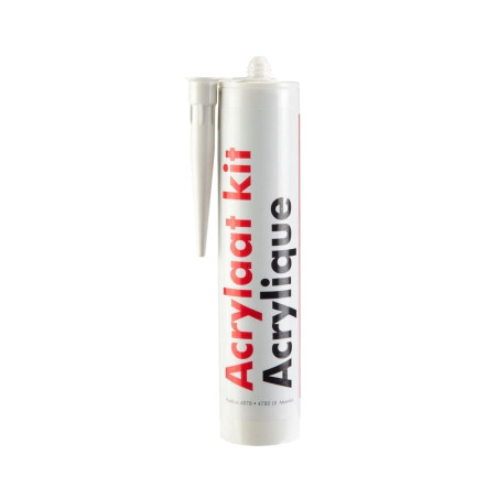 Mastic acrylique en cartouche avec canule