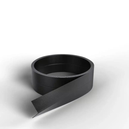 Profil égale en L adhésif noir 10ml