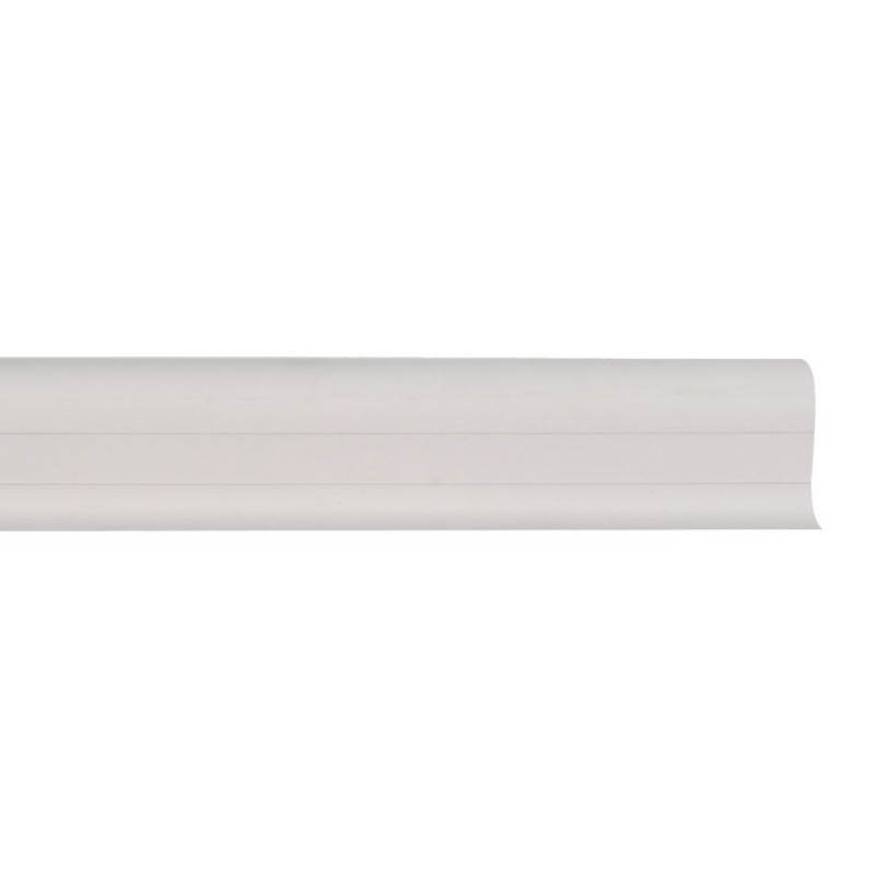 Plinthe cache-fils blanc en 6 x 250 cm Plinthe cache-fils blanc en 6 x 250 cm