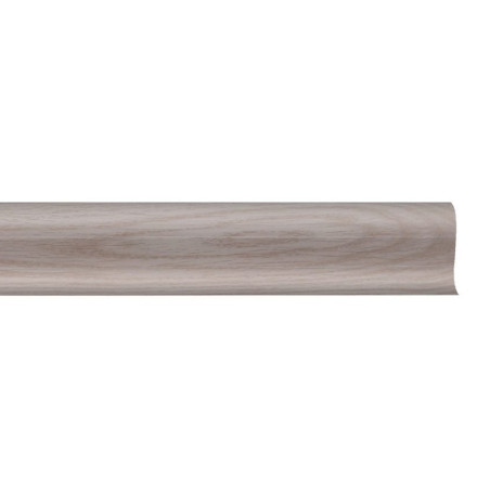 Plinthe cache-fils chêne blanc en 6 x 250 cm