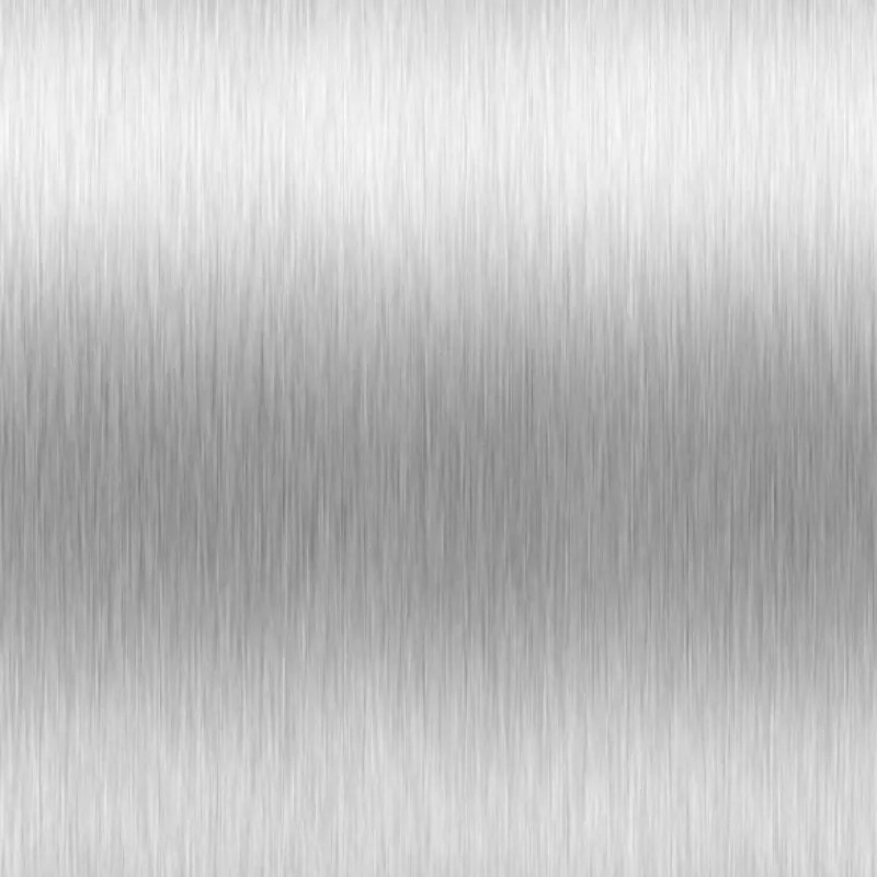 Fond de hotte alu brossé