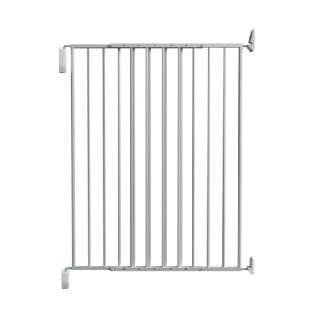 Barrière animaux métal extensible et pivotante