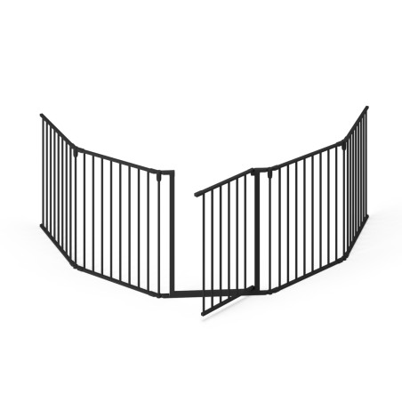 Barrière cheminée et poêle à bois en métal Nordlinger PRO