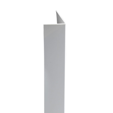 Cornière de finition blanche PVC 2750mm