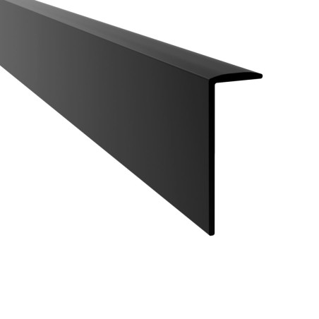 Profil protection plan de travail noir 315cm 28mm